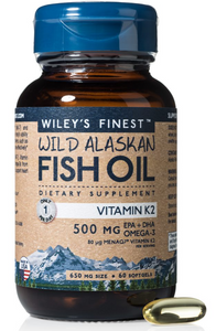 Vitamin K2 (Wild Alaskan Fish Oil)