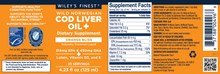 Load image into Gallery viewer, Norwegian Cod Liver Oil (Wild Alaskan Fish Oil)
