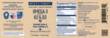 Load image into Gallery viewer, Omega-3 Vitamin K2 + D3 (Wild Alaskan Fish Oil)
