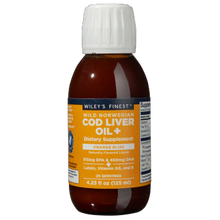 Load image into Gallery viewer, Norwegian Cod Liver Oil (Wild Alaskan Fish Oil)
