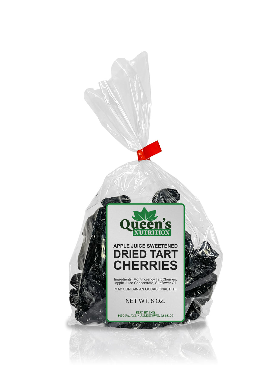 Dried Tart Cherries (Apple Juice Sweetened) Queens Nutrition