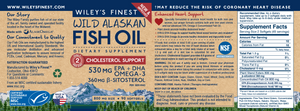 Cholesterol Support (Wild Alaskan Fish Oil)