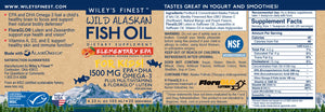 Elementary EPA Liquid (Wild Alaskan Fish Oil)