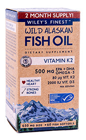 Vitamin K2 (Wild Alaskan Fish Oil)